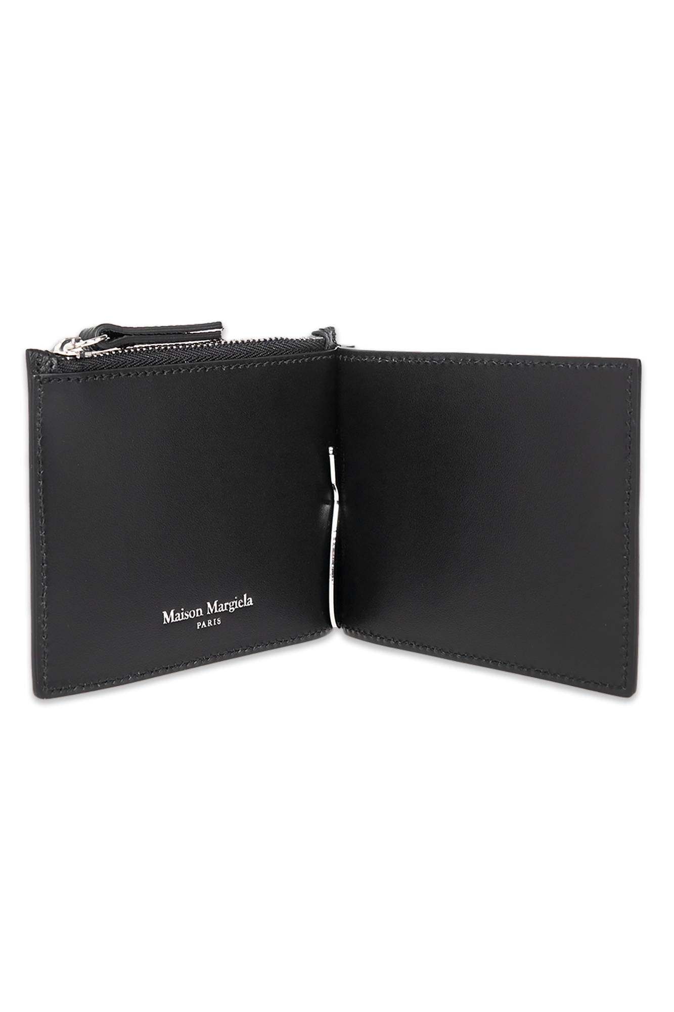 Black Wallet with logo Maison Margiela - SchaferandweinerShops Grenada